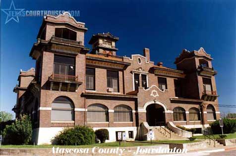 Atascosa County is representative of Texas Courthouses.